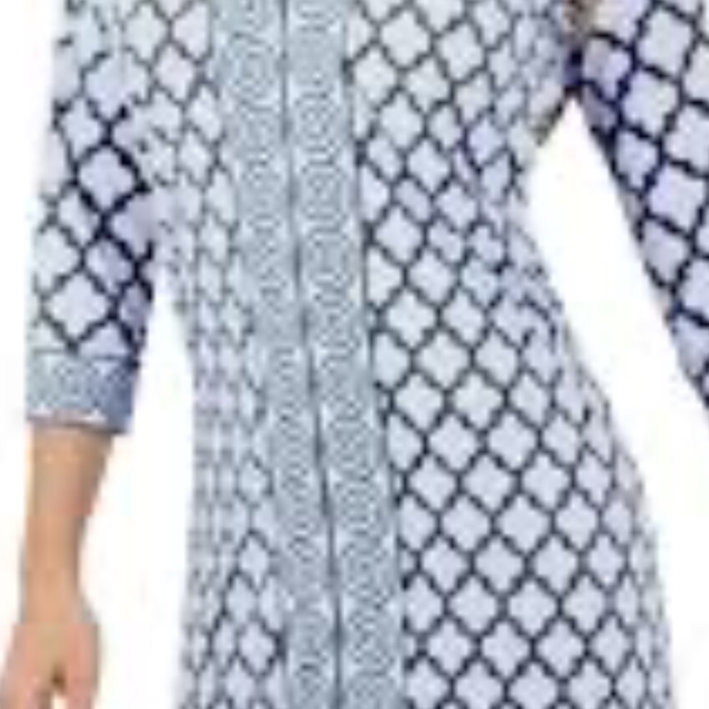 Gretchen Scott Designs Black and White Button Down Shirt M